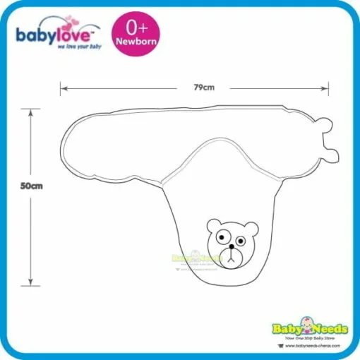Babylove Newborn Baby Infant Swaddle Wrap - Image 7