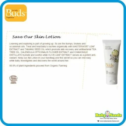 Buds BCO Save Our Skin Lotion 50ml - Image 3