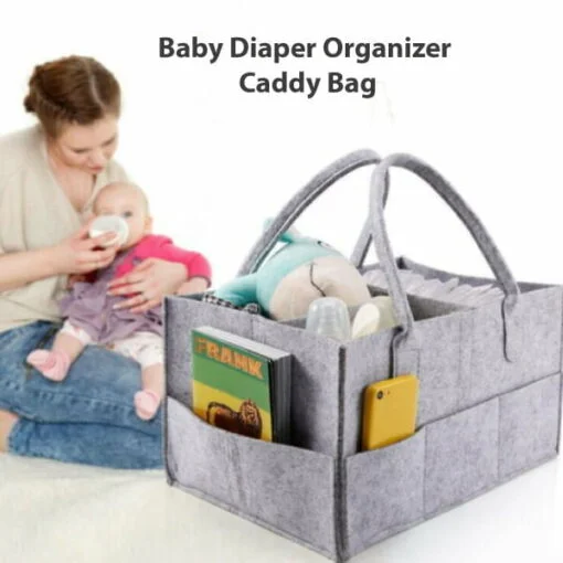Chomel Baby Diaper Multiple Organizer Caddy Bag - Image 2