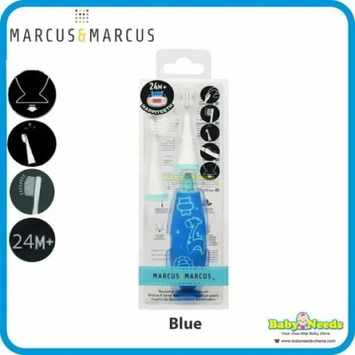 Marcus & Marcus Reusable Toddler Toothbrush - Image 2