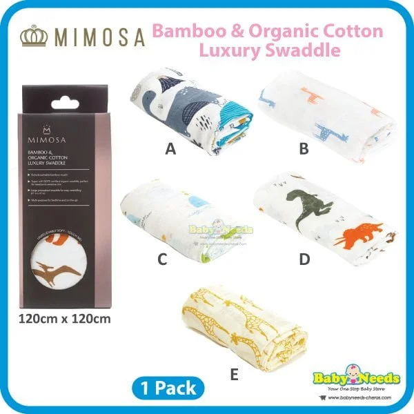 Mimosa Bamboo & Organic Cotton Luxury Swaddle