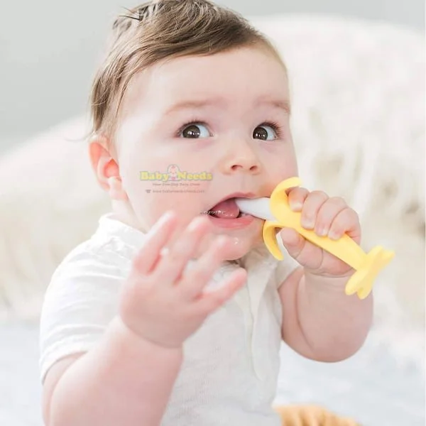 Nuby Silicone Banana Baby Toothbrush - Image 7