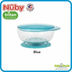 Alternative view of Nuby Tritan Sure Grip Stay Put Suction Bowl with Lid 260ml