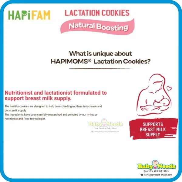 Hapifam Hapimoms Lactation Cookies Mixed Berries/Brownie/Choc Chip - Image 3