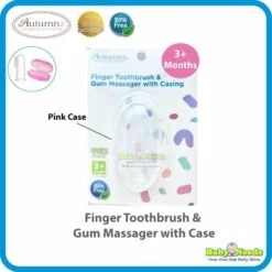 Alternative view of Autumnz Baby Finger Toothbrush/Training Toothbrush/Mini Toothbrush/Strawberry Toothpaste