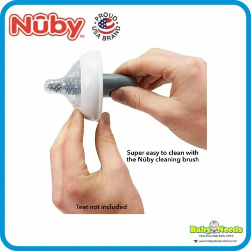 Nuby Silicone Bottle & Nipple Brush - Image 7