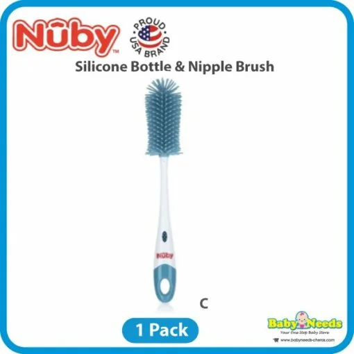 Nuby Silicone Bottle & Nipple Brush - Image 4