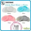 Twistshake Suction Click-Mat Mini With Plate