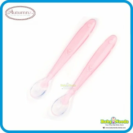 Autumnz Baby Soft Silicone Spoon/Bendable Spoon & Fork Set - Image 2
