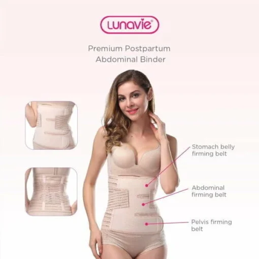 Lunavie Premium Postpartum Abdominal Binder - Image 8