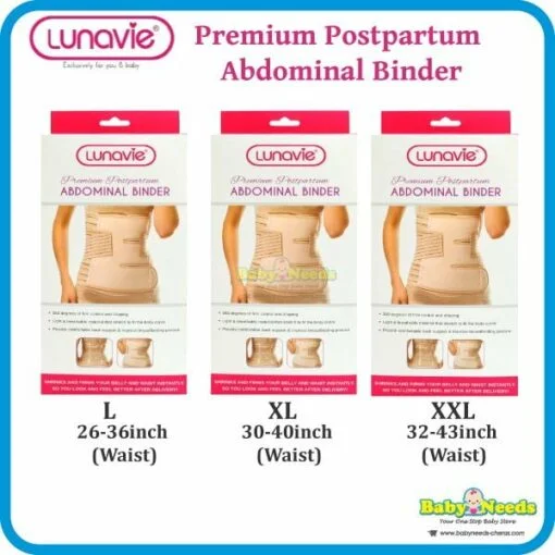 Lunavie Premium Postpartum Abdominal Binder