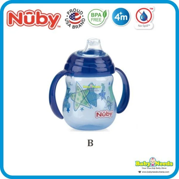 Nuby Soft Flex Spout Baby Sippy Cup 270ml - Image 3