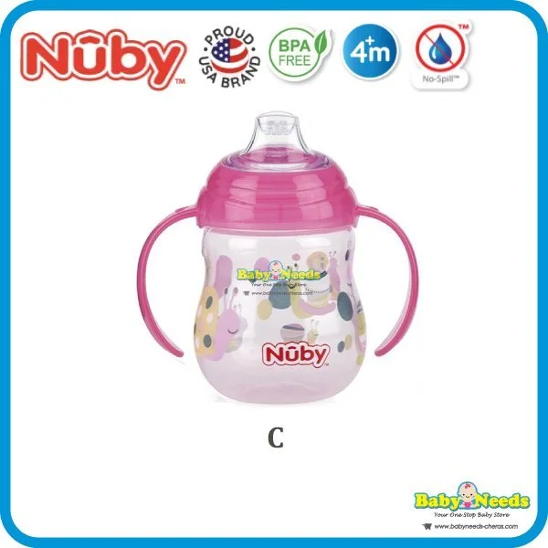 Nuby Soft Flex Spout Baby Sippy Cup 270ml - Image 4