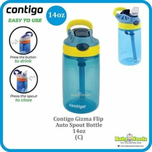 Contigo Gizmo/Ashland Flip Autospout Kids Water Bottle/ O2Cool Mist' N Sip Kids - Image 10