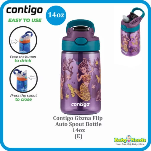 Contigo Gizmo/Ashland Flip Autospout Kids Water Bottle/ O2Cool Mist' N Sip Kids - Image 12