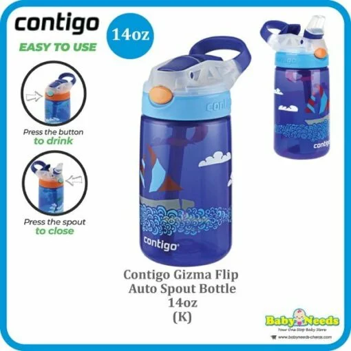 Contigo Gizmo/Ashland Flip Autospout Kids Water Bottle/ O2Cool Mist' N Sip Kids - Image 18