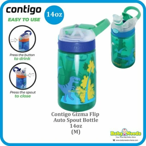 Contigo Gizmo Autospout Replacement Straw and Flip Lid for Kids