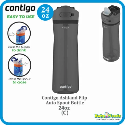 Contigo Gizmo/Ashland Flip Autospout Kids Water Bottle/ O2Cool Mist' N Sip Kids - Image 24