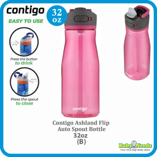Contigo Gizmo/Ashland Flip Autospout Kids Water Bottle/ O2Cool Mist' N Sip Kids - Image 26