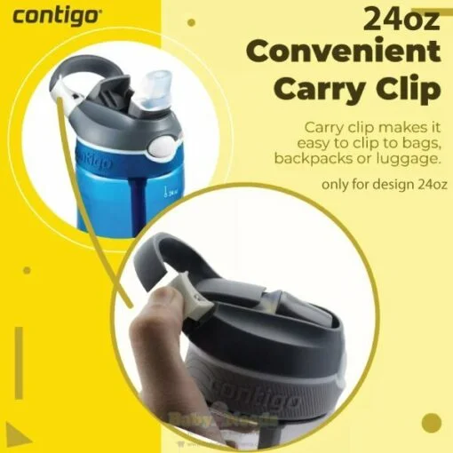 Contigo Gizmo/Ashland Flip Autospout Kids Water Bottle/ O2Cool Mist' N Sip Kids - Image 4