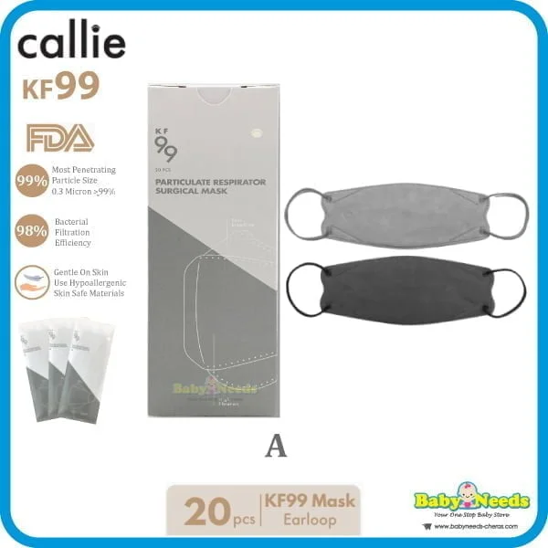 Callie KF99 Particulate Respiration Surgical Adult Mask - Image 2