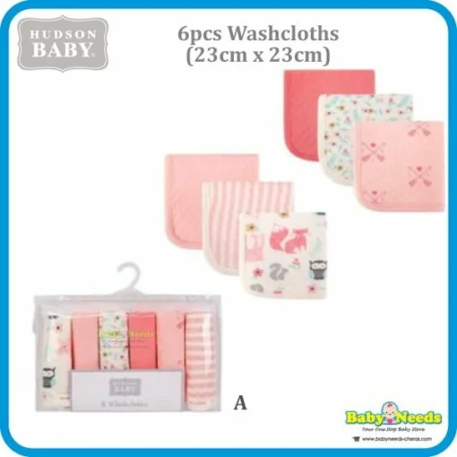 Luvable Friend Hudson Baby Wash Cloths - Image 2
