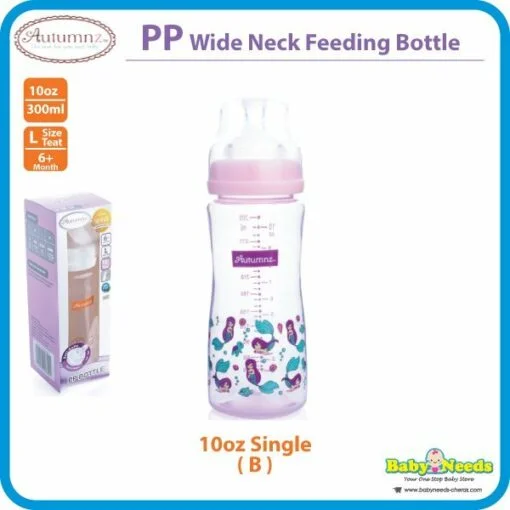 Autumnz PP Wide Neck Baby Feeding Bottle Single/Twin Pack 4oz/6oz/8oz/10oz - Image 9
