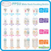 Autumnz PPSU Wide Neck Baby Feeding Bottle Single/Twin Pack 4oz/6oz/8oz/11oz