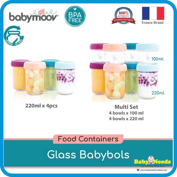 Buy Babymoov Babybols Food Storage Multiset Online