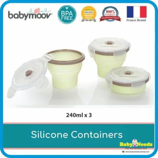 Babymoov Silicone Baby Food Container - Image 2