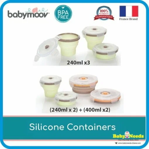 Babymoov Silicone Baby Food Container