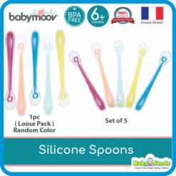 Babymoov 1st Age Silicone Baby Spoon