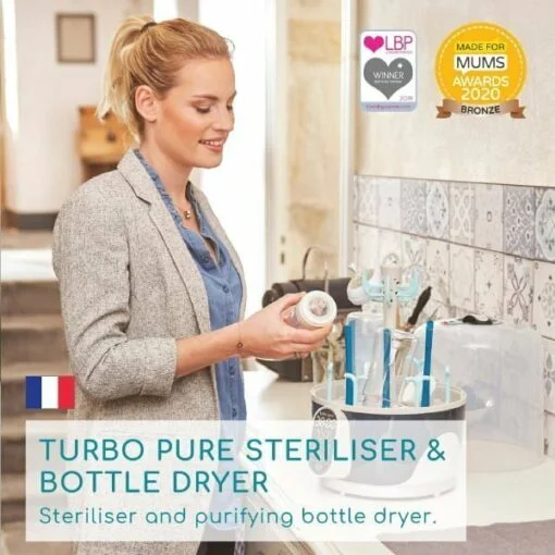 Babymoov Turbo Pure Steriliser and Bottle Dryer - Image 2