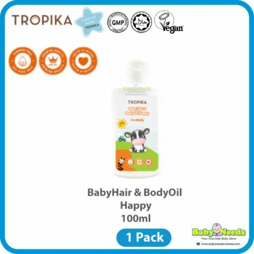 Tropika Baby Herbal Cream/Natural Bubble Wash/Baby Hair & Body oil - Image 13