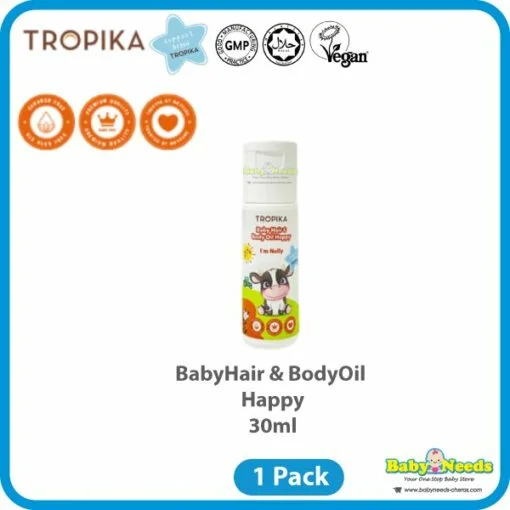 Tropika Baby Herbal Cream/Natural Bubble Wash/Baby Hair & Body oil - Image 16