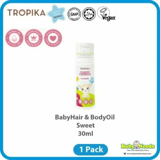 Tropika Baby Herbal Cream/Natural Bubble Wash/Baby Hair & Body oil - Image 15