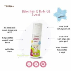 Alternative view of Tropika Baby Herbal Cream/Natural Bubble Wash/Baby Hair & Body oil