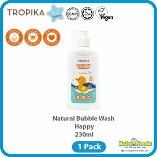 Tropika Baby Herbal Cream/Natural Bubble Wash/Baby Hair & Body oil - Image 10