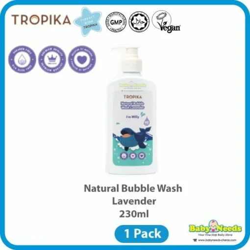 Tropika Baby Herbal Cream/Natural Bubble Wash/Baby Hair & Body oil - Image 8