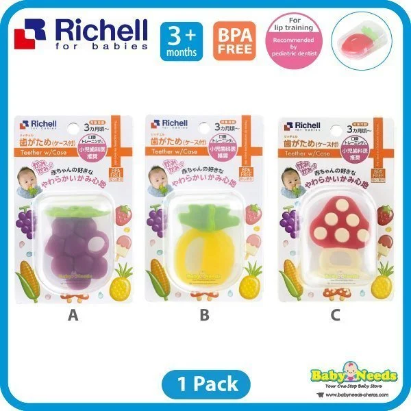 Richell Baby Teether with Case