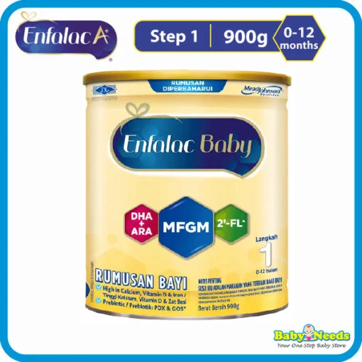 Enfa Enfalac A+ Formula Milk Powder 0-12m 900g Step 1