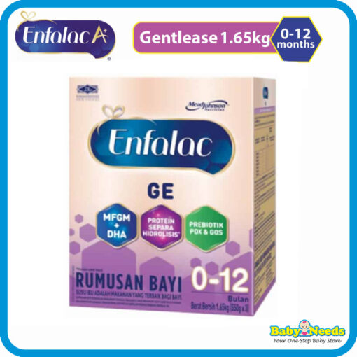 Enfa Enfalac A+ Gentlease Formula Milk Powder 0-12m 1.65kg Step 1