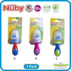 Nuby The Nibbler Baby Food Feeder with Cover