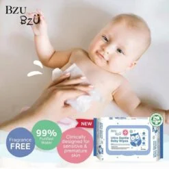 Alternative view of BZU BZU Anti Bacterial/Ultra Gentle Fragrance Free Baby Wet Wipes