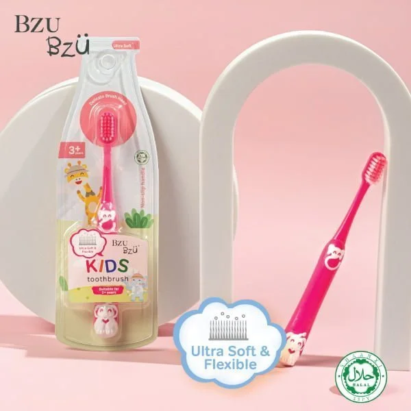 Bzu Bzu Kids Ultra Soft Toothbrush/Toothpaste - Image 2