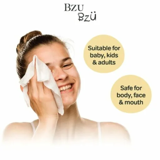 BZU BZU Anti Bacterial/Ultra Gentle Fragrance Free Baby Wet Wipes - Image 6
