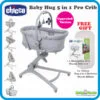 Chicco Baby Hug 5-In-1 Pro Crib Bed/Playpen