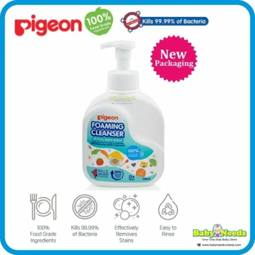 Pigeon Bottle Liquid Cleanser 700ml ( Foam Type )