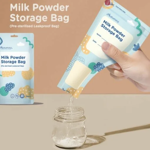 Autumnz Milk Powder Storage Bag (Pre-sterilised Leakproof Bag) - Image 3
