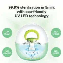 Alternative view of JJOBI UV-C LED Portable Pacifier Sterilizer Baby Pacifier Case